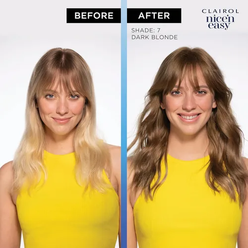 Vista 3 de Clairol Nice'n Easy 2 - Tinte permanente negro para el cabello y retoque de raíces, paquete múltiple