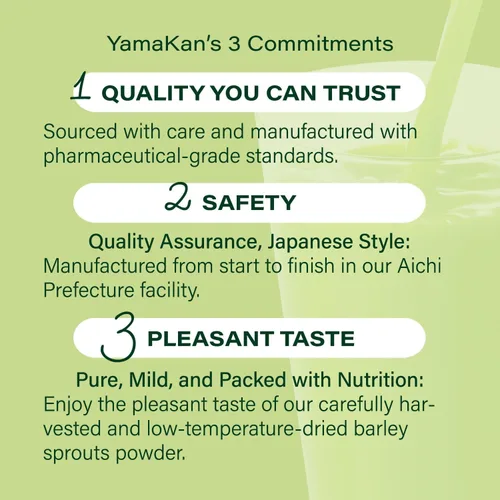Vista 10 de 山本漢方製薬株式会社 YAMAKAN - Polvo natural de col rizada para batidos y bebidas, jugo verde de col rizada, bebida en polvo de col rizada con fibra