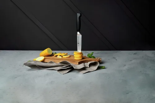 Vista 2 de Zwilling Cuchillo de rebanar Four Stars PlataNegro