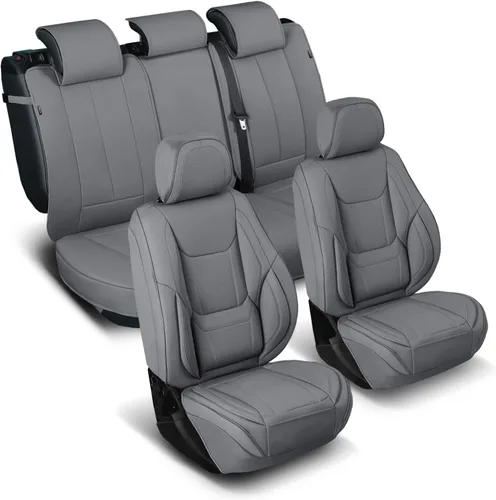 Vista 21 de Coverland Fundas de asiento de automóvil personalizadas compatibles con BMW X1 2013-2025, funda de asiento impermeable de espuma viscoelástica
