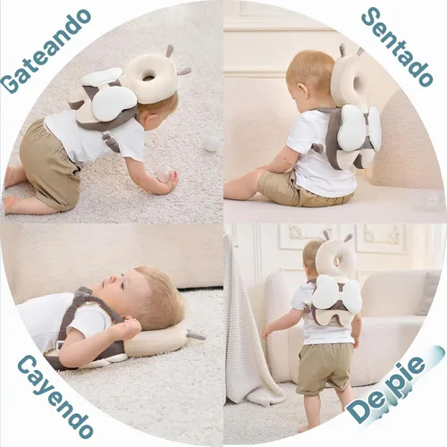 Vista 6 de Baby Head Protector Backpack for Falling Crawling and Walking Toddler Essentials Harness Infant Koala Toys Helmets Baby Essentials Must Have 0.5-2