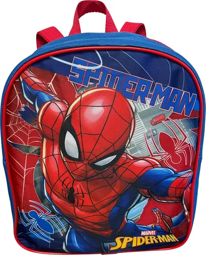Vista 3 de Ruz Spider-Man Toddle Boy - Mini mochila de 12 pulgadas (azul-rojo)