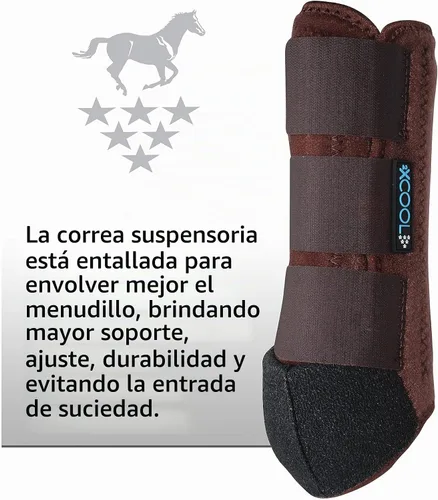 Vista 7 de Professional's Choice 2XCOOL Botas deportivas para caballos medicinales, diseño protector y transpirable para máxima comodidad y durabilidad