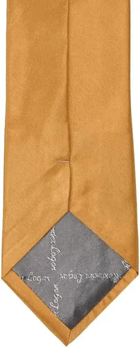 Vista 62 de tiemart Corbata de color sólido para hombre Longitud estándar