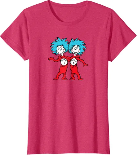 Vista 12 de Dr. Seuss Thing 1 Thing 2 Buddies - Camiseta Negro