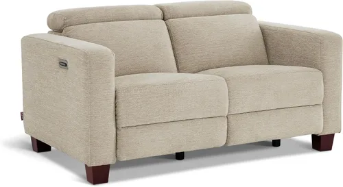 Vista 16 de MCombo Sofá Reclinable de 88.6'', Sofá Reclinable Eléctrico Wall Hugger con Reposacabezas Ajustable, Puertos de Carga USB A y C, Patas de Madera