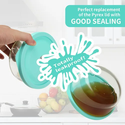 Vista 4 de Tapas de repuesto para Pyrex 7402-PC 7 tazas y 7201-PC 4 tazas 6