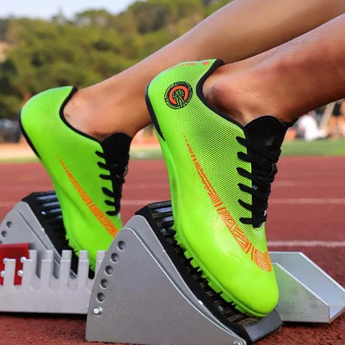 Vista 6 de HESBITEUL Zapatos deportivos para hombre para atletismo, tenis deportivos para entrenamiento profesional, para correr, atletismo, atletismo