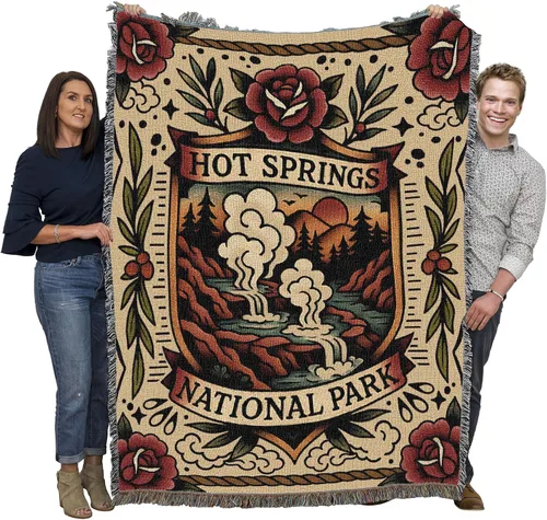 Vista 21 de Pure Country Weavers Manta del Parque Nacional Acadia, manta de tapiz de algodón para regalo, fabricada en los Estados Unidos, 72 x 54 pulgadas