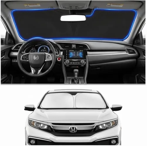Vista 85 de Parasol para parabrisas para BMW X1 E84 2016-2024 2025, accesorios – Cubierta de parasol para parabrisas de ventana delantera, ajuste personalizado