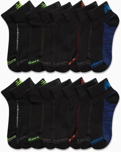 Vista 2 de New Balance Calcetines para niño - Calcetines acolchados de rendimiento (16 unidades)