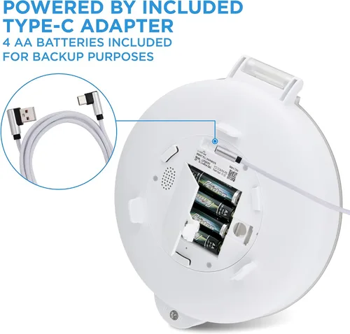 Vista 8 de Live Fine Smart WiFi Dispensador Automático de Pastillas Organizador de Medicación de 28 Días Hasta 9 Dosis Por Día para Monitoreo de Cuidado
