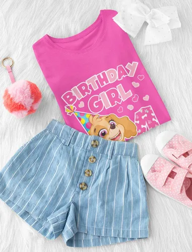 Vista 4 de Paw Patrol Skye - Camiseta para niña de 4 años