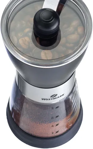 Vista 3 de Westmark Brasilia Negro Molinillo de café ABS Cerámica Vidrio Acero Inoxidable