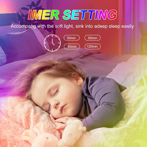 Vista 4 de Tiras de Luces LED, 50 pies RGB Inteligente con Sincronización Musical Bluetooth App y Control Remoto, Luces LED Alimentadas por USB para TV