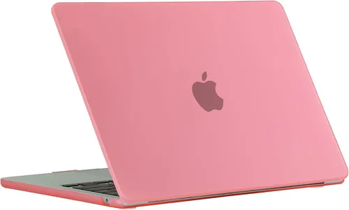 Vista 10 de Funda compatible con MacBook Air de 15 pulgadas 2025 2024 2023 versión M4 A3241 M3 A3114 M2 A2941 Pantalla de retina líquida Touch ID, funda Rosa