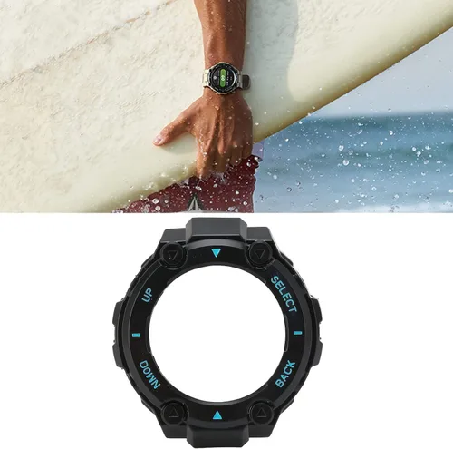 Vista 4 de Yoidesu Funda de reloj inteligente para T REX y Pro, protector de marco de cubierta completa para reloj inteligente, ultradelgado, a prueba