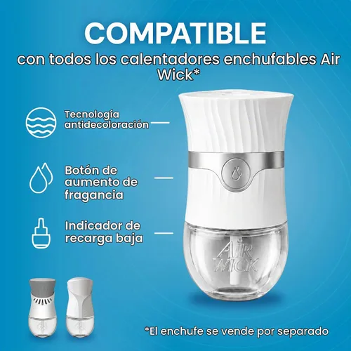 Vista 6 de Air Wick - Recambios para enchufar, agua fresca, infundida con aceites esenciales, 2