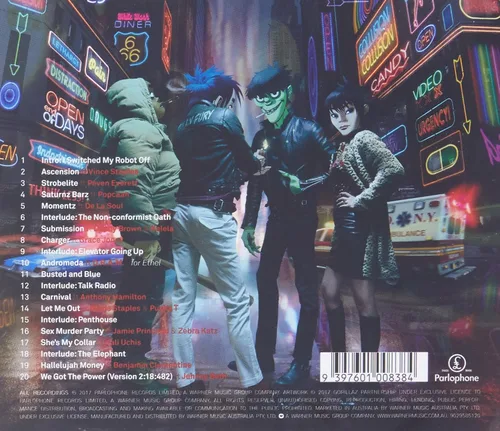 Vista 2 de GORILLAZ - HUMANZ