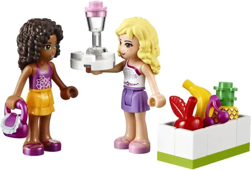Vista 3 de Lego Friends, barra de jugos 41035 Heartlake