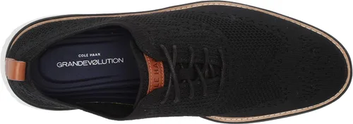 Vista 5 de Cole Haan GrandEvOlution Stitchlite Oxford para hombre, tela Ironstone