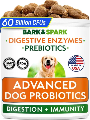 Vista 11 de BARK&SPARK Masticables sin caca para perros, coprofagia y disuasorio para comer heces con probióticos, enzimas digestivas y apoyo para el aliento