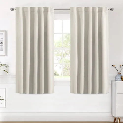 Vista 134 de H.VERSAILTEX Cortinas Opacas con Aislamiento Térmico, Paneles de Tratamiento de Ventanas que Oscurecen la Habitación, Cortinas Opacas para Sala