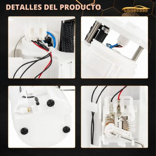 Vista 7 de Conjunto de bomba de combustible eléctrica para Ford F-150 1999-2003 4.2L/4.6L/5.4L, 2004 F-150 Heritage, 1999 F-250 4.6L - Reemplazar E2237S