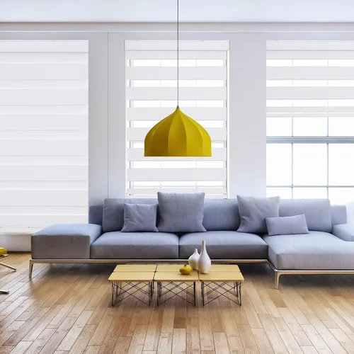 Vista 3 de MYshade Persianas enrollables de cebra sin cordones para ventanas para oscurecer la habitación, persianas enrollables dobles de día y noche