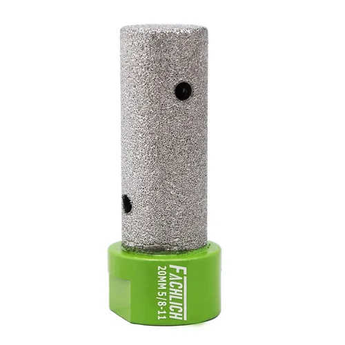 Vista 18 de Broca de fresado de biselado de diamante - Broca de cono de azulejos Biselado 4/5" vástago hexagonal 20MM Granito Agujeros de ampliación de mármol