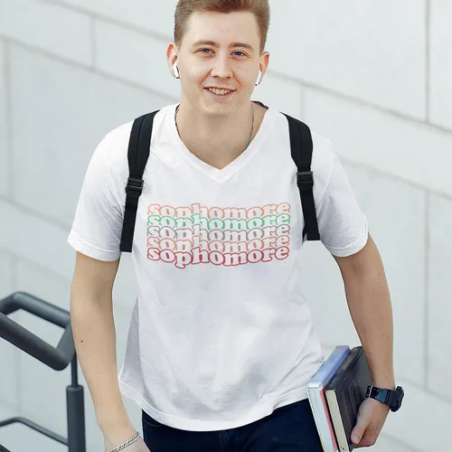 Vista 2 de Sophomore Shirts for Back to School Wear, Orientations, Pep Rally & School Events - Several Styles and Sizes