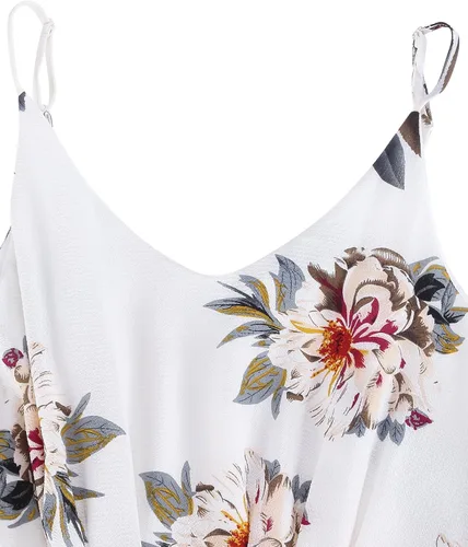 Vista 6 de ZANZEA - Vestido de mujer sin mangas, mini de verano, con estampado floral