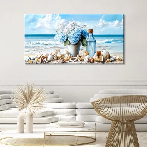 Vista 38 de LASMOND Arte de pared abstracto moderno de árbol para sala de estar, pintura en lienzo en blanco y negro, arte de pared grande de paisaje natural