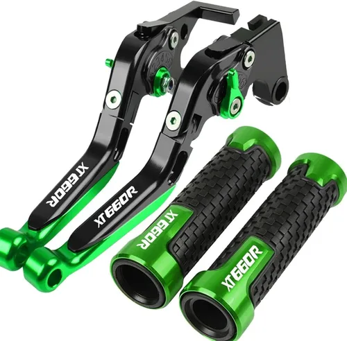 Vista 10 de Embrague de freno para Yamaha XT660R 2004-2016 Palancas de embrague de freno plegables de motocicleta embrague de freno ajustables agarraderas CNC