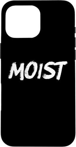Vista 19 de iPhone 16 Moist Funny Meme Sarcastic Humor Offensive Moist Case