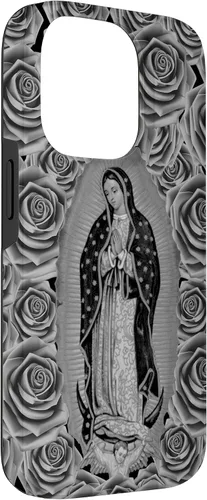 Vista 40 de Funda para iPhone 11 Nuestra Señora Virgen De Guadalupe Virgen María Floral
