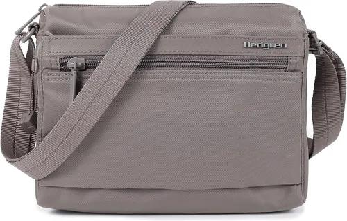 Vista 10 de Hedgren Eye Womens Crossbody & Shoulder Bag, RFID Protect, Zipped Pockets Negro
