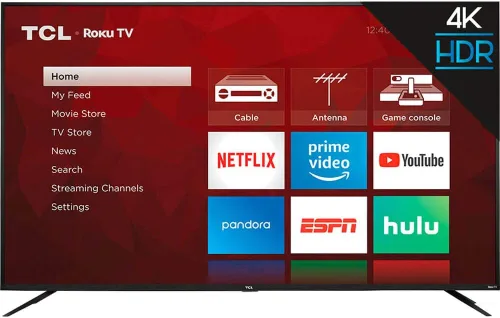 Vista 8 de TCL Televisor LED inteligente 4K UHD de 43 pulgadas - 43S435, modelo 2021