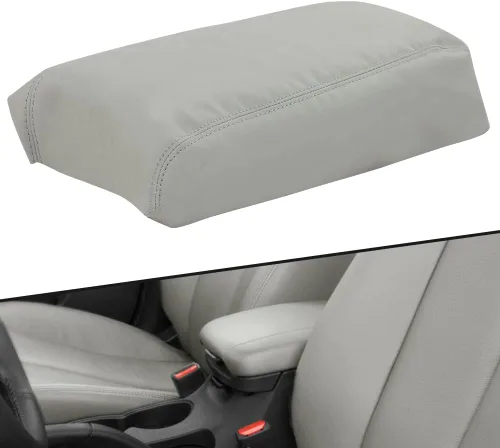 Vista 18 de PIT66 Tapa para reposabrazos de consola central, compatible con Toyota Tacoma 1995-2000/Toyota 4Runner 1996-1998, gris