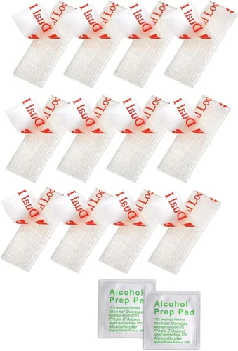 Vista 7 de EZ Pass/IPass/IZoom/SunPass Tiras de montaje 4 piezas (2 juegos), tiras adhesivas de doble bloqueo (4) Peel and Stick Adhesive Strips Dual Lock