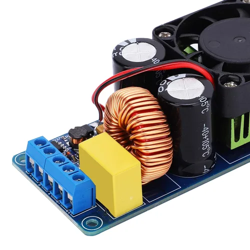 Vista 5 de YWBL-WH Módulo amplificador digital Tablero de amplificador de audio DIY componente del sistema de sonido 500W DC58-70V