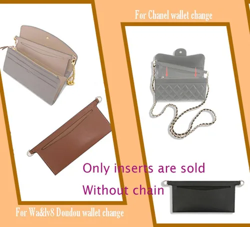 Vista 4 de Lckaey Kit de bolso para bolsa Sarah Emilie Cartera desmontable bolsa organizador