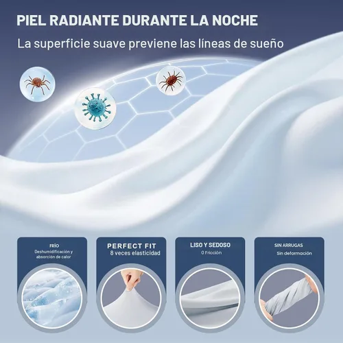 Vista 7 de Almohada cervical para aliviar el dolor de cuello y dormir de lado Blanco