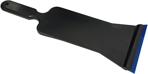 Vista 7 de Escobilla de mango largo con hoja reemplazable, herramientas de tinte de ventana niveladora para aplicación de película de ventana negro ancho
