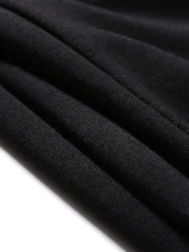 Vista 5 de Romwe Pantalones deportivos con bolsillo para hombre