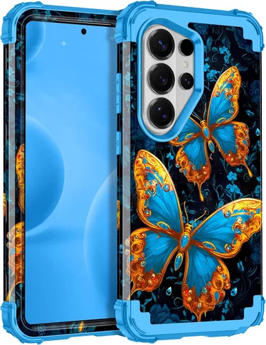 Vista 73 de Casetego Funda para Galaxy A16 5G, Tres Capas de Alta Resistencia Robusta a Prueba de Golpes, Protección Completa Rugosa de PC Duro + Parachoques