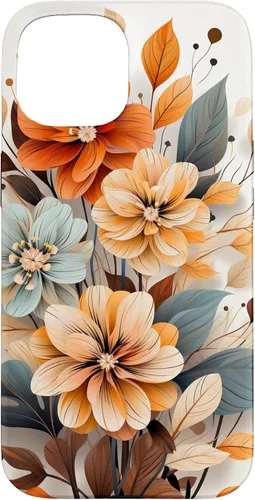 Vista 6 de Cute Fall Flower Sublimation Clipart Autumn Leaves Case for iPhone 17
