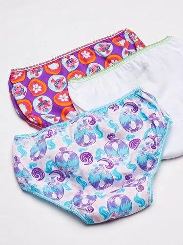 Vista 4 de Universal Nutrition Girls' Trolls Underwear Multipacks