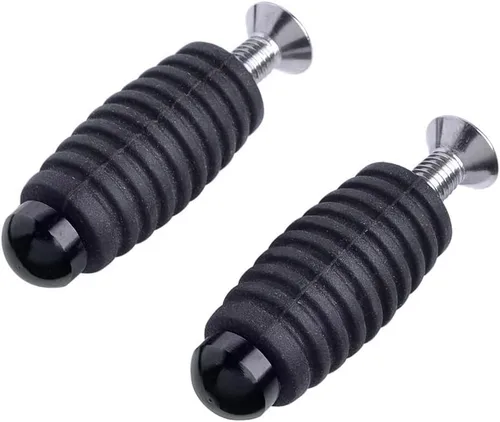 Vista 4 de Reposapiés 6MM CNC aluminio motocicleta pie clavijas reposapiés reposapiés reposapiés clavijas palanca de freno de cambio para Yam & aha MT07 MT09