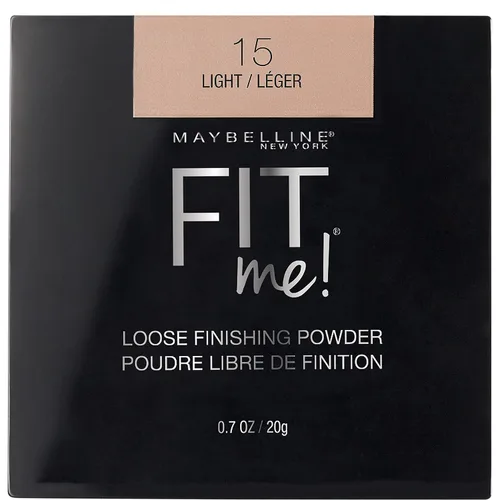 Vista 6 de Maybelline Fit Me - Polvo fijador suelto, polvo facial de maquillaje y polvo de acabado, Claro, 1 unidad